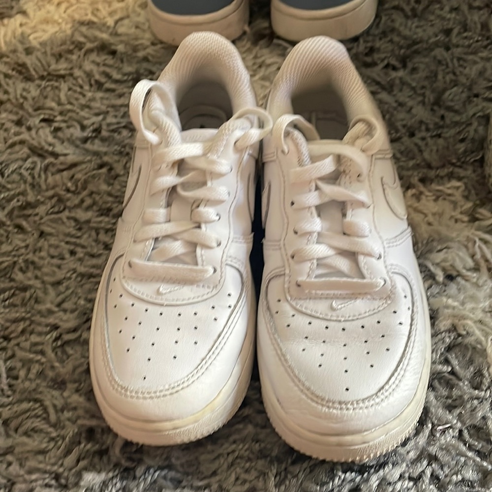 Boys size 12 kids nike Air Force ones . In great condition